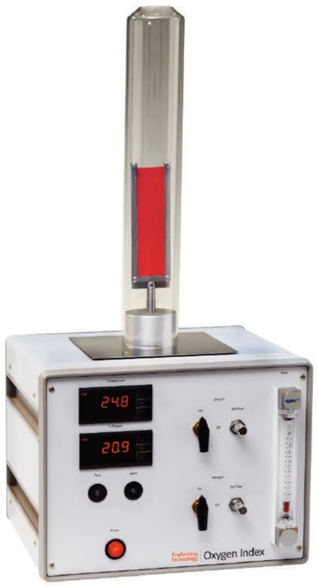 Oxygen Index apparatus test equipment