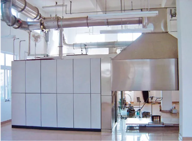 ISO 9705-2 furniture calorimeter test equipment